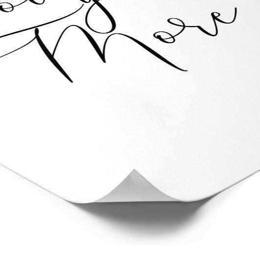 Liebe Mehr Poster (Ecke)