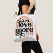 Liebe Mehr Regenbogen Personalisierte Tasche (Von Nahem)