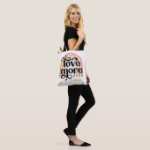 Liebe Mehr Regenbogen Personalisierte Tasche (Am Model)