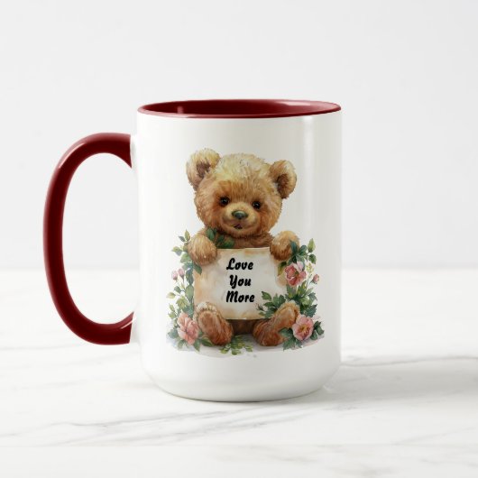 Liebe Mehr Tasse (Links)