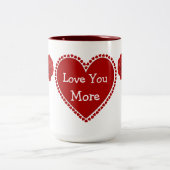 Liebe Mehr Tasse (Mittel)