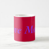 Liebe mehr Tasse (Mittel)