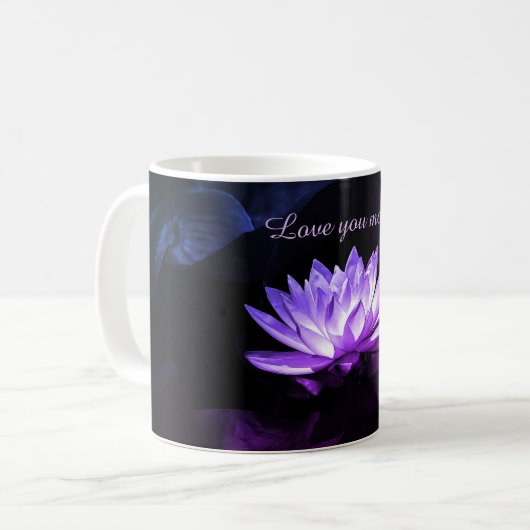 Liebe Mehr Tasse (Vorderseite Links)