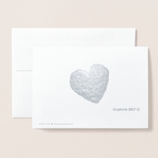 LIEBE Mehrsprachiger benutzerdefinierter Text Real Folienkarte (Rückseite mit Umschlag)