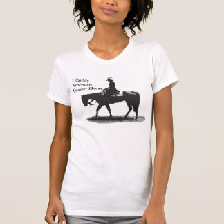 Liebe mein amerikanischer ViertelpferdeT - Shirt
