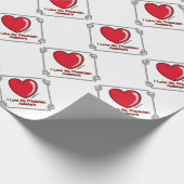 Liebe Mein Arzt Geschenkpapier (Ecke)