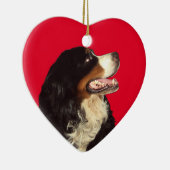 Liebe mein Bernese Gebirgshund Keramik Ornament (Rechts)