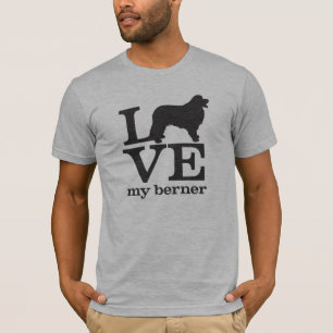 Liebe mein Bernese Gebirgshund T-Shirt