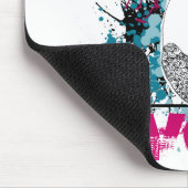 Liebe mein blaues Heeler Mousepad (Ecke)