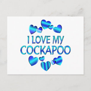 Liebe Mein Cockapoo Postkarte