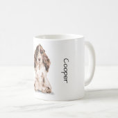 Liebe mein Cocker Spaniel Kaffeetasse (VorderseiteRechts)