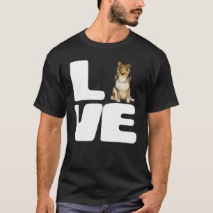 Liebe Mein Collie Dog Lover Geschenk T-Shirt