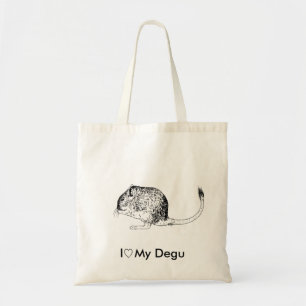 Liebe mein Degu - Tasche