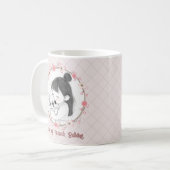 Liebe Mein Französischer Bulldog war ein Niedliche Kaffeetasse (Vorderseite Links)