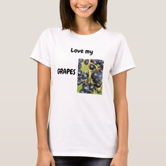 Liebe mein GRAPES T - Shirt (Vorderseite)
