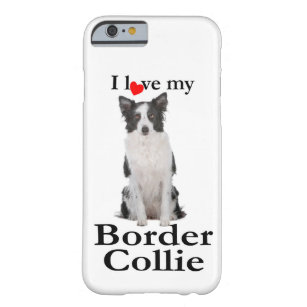 Liebe mein Grenzcollie Smartphone Fall Barely There iPhone 6 Hülle