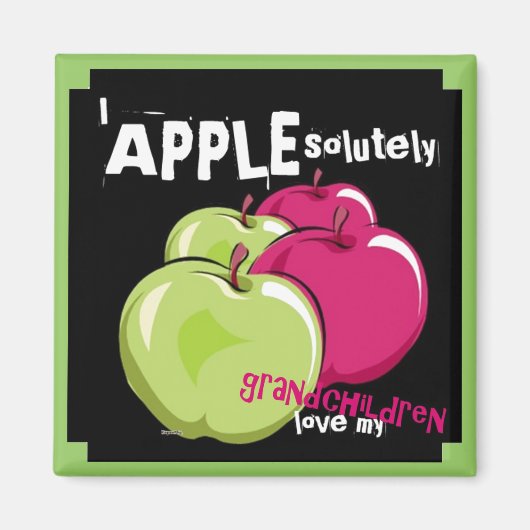 Liebe mein Großkinder Magnet (Vorne)