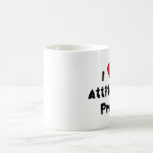 Liebe mein Haltungs-Problem Kaffeetasse (Mittel)