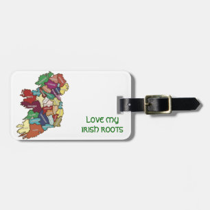 LIEBE MEIN IRISH ROOTS GEPÄCKANHÄNGER