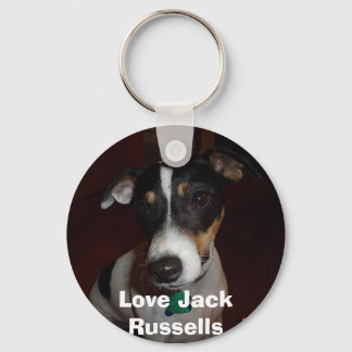 Liebe Mein Jack Russell Schlüsselanhänger