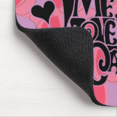 Liebe mein Katze mousepad (Ecke)