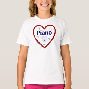 Liebe: Mein Klavier T-Shirt