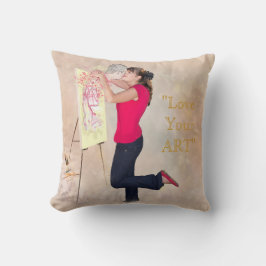 LIEBE MEIN KUNST LIEBE IHRE KUNST KISSEN