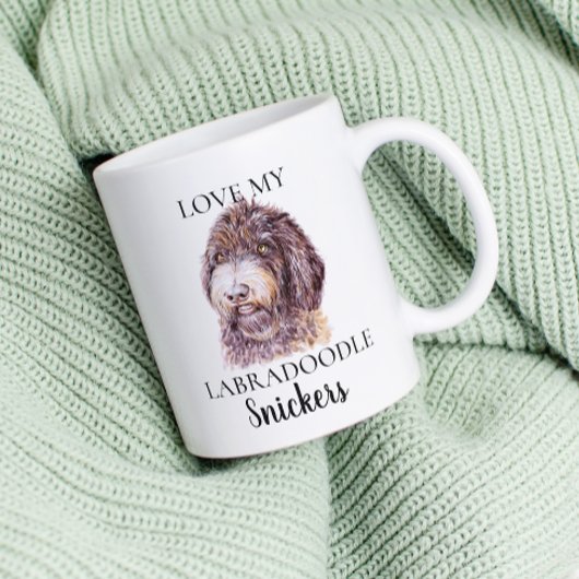 Liebe Mein Labradoodle Hund Kaffeetasse