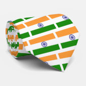 Liebe MEIN Land-Indien-Flagge jGibney das MUSEUM Krawatte (Gerollt)