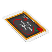 Liebe mein Lehrer! Happy Valentine's Day Magnet (Rechte Seite)