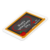 Liebe mein Lehrer! Happy Valentine's Day Magnet (Linke Seite)