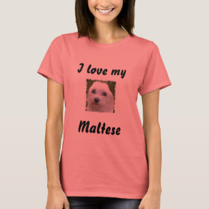 Liebe mein maltesisches T-Shirt