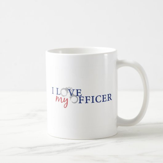 Liebe mein Offizier Kaffeetasse (Rechts)