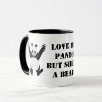 Liebe Mein Panda, aber sie ist ein Bär