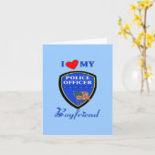Liebe Mein Polizeifreund Karte (Gelbe Blume)