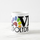 LIEBE mein Polydactyl Kaffeetasse (Mittel)