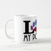 LIEBE mein Polydactyl Kaffeetasse (Links)