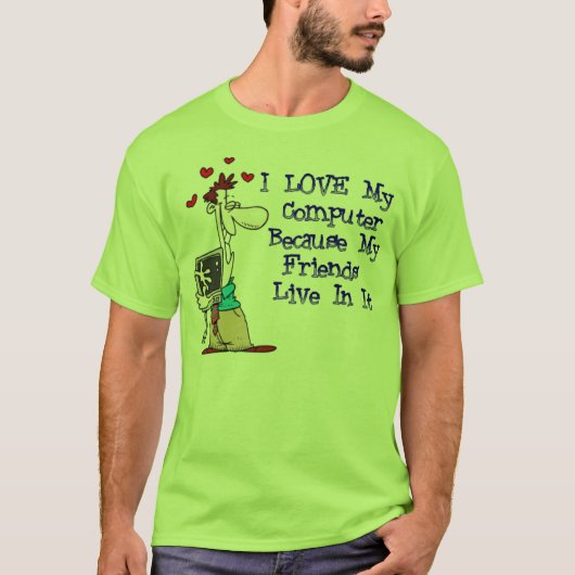 Liebe mein Puter T-Shirt (Vorderseite)