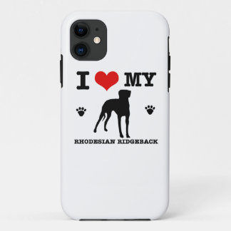 Liebe mein Rhodesian Ridgeback iPhone 11 Hülle