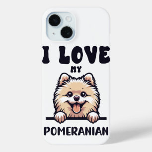 Liebe Mein Spitz Hund Case-Mate iPhone Hülle