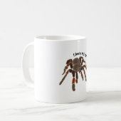 Liebe mein Tarantula Kaffeetasse (Vorderseite Links)