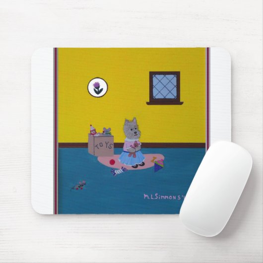 Liebe mein Teddybär Cairn Mousepad (Mit Mouse)