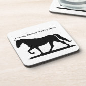Liebe mein Tennessee Walker Untersetzer (Linke Seite)