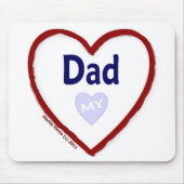 Liebe Mein Vater Mousepad (Vorne)