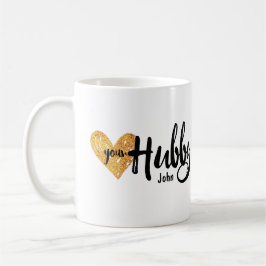 Liebe mein Wifey von Ihrer Hubby-Herz-Tasse Kaffeetasse