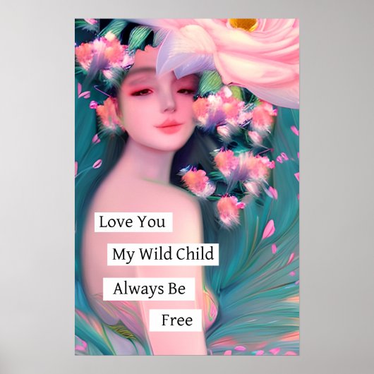 Liebe, mein wildes Kind Poster (Vorne)