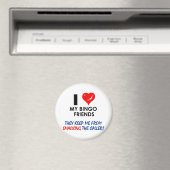 Liebe meine Bingo-Freunde! Magnet (In Situ (Geschirrspüler))