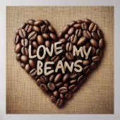 Liebe meine Bohnen Poster (Vorne)