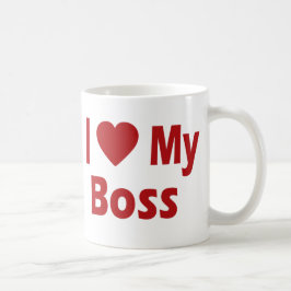 Liebe meine Boss-Tasse Kaffeetasse