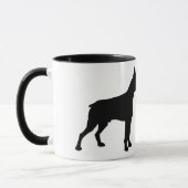 Liebe meine Boxer-Tasse Tasse (Links)